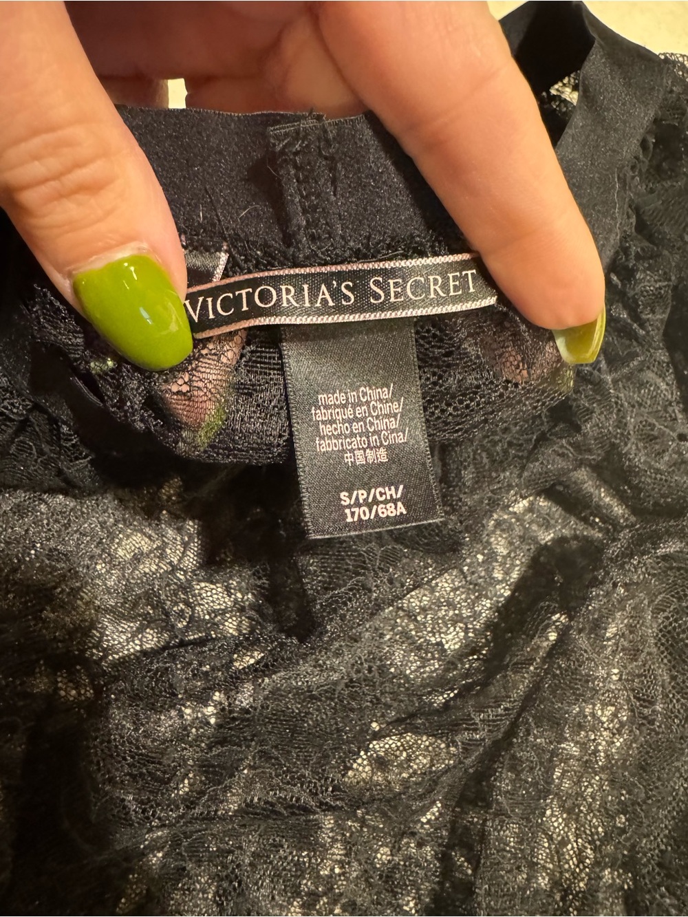 Victoria's Secret Black Lace Midi Skirt - Picture 2 of 2